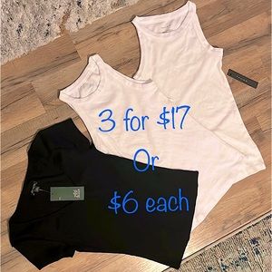 🖤✨🤍NWT TANKS AND TOP🤍✨🖤